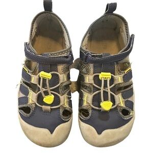 Keen Knotch Creek Blue Gray Sandals Shoes Youth Kids Size 3‎